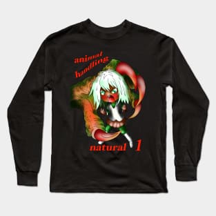 dnd animal handling natural 1 Long Sleeve T-Shirt